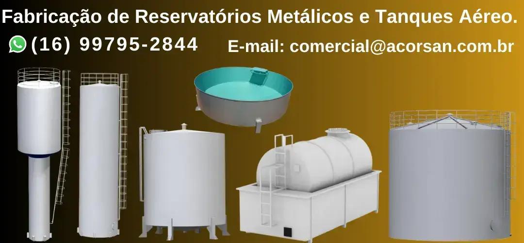 Reservatório Metálico Cilíndrico e Fundo Cônico em MT Mato Grosso: Modelos e Qualidade
