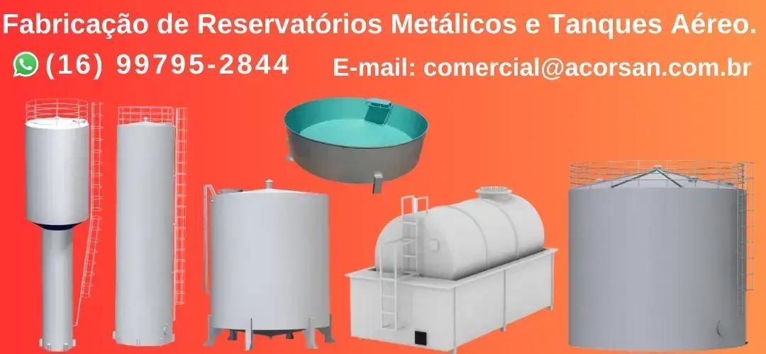Reservatório Metálico Cilíndrico em GO Goiás: Qualidade Garantida